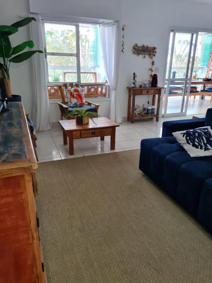 Exclusiva Varanda pé na areia Pitangueiras Guarujá Exterior foto